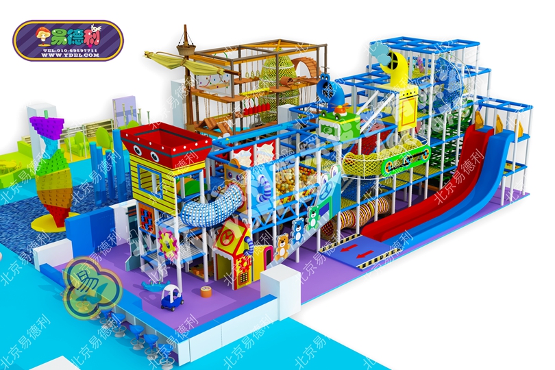 微型室內淘氣堡設備9