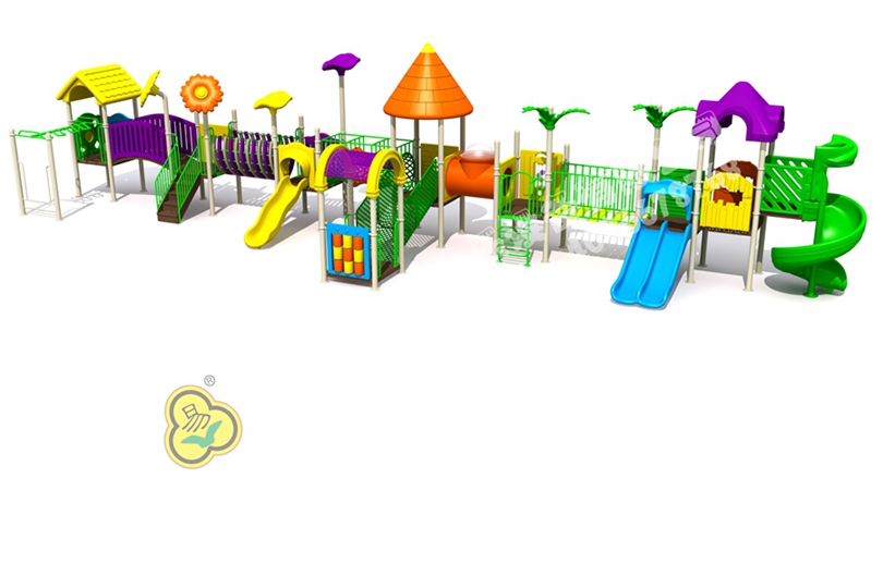 戶外兒童滑滑梯設備九