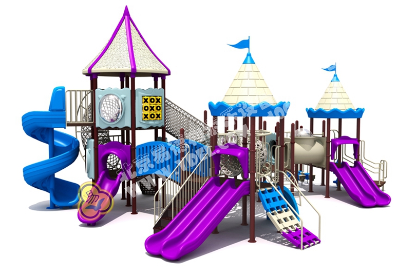 戶外兒童滑滑梯設備三