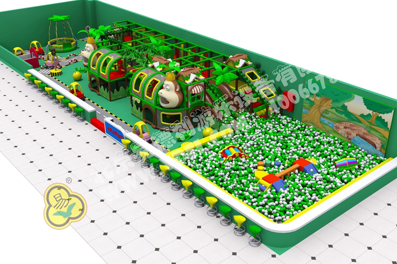 室內幼兒淘氣堡設備