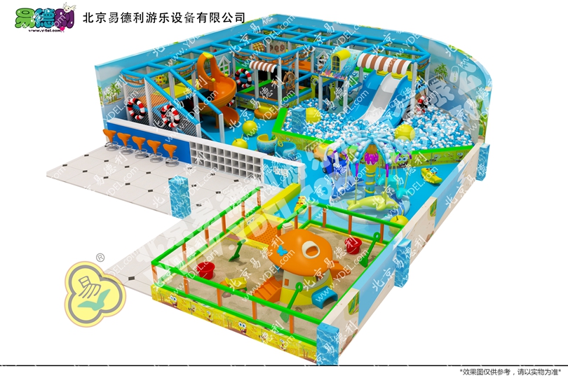 甘肅玉門海洋系列淘氣堡設(shè)備