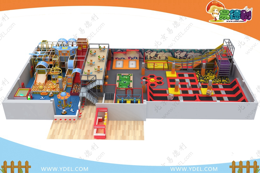 室內淘氣堡蹦床