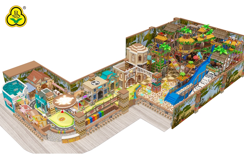 部落風淘氣堡設(shè)備