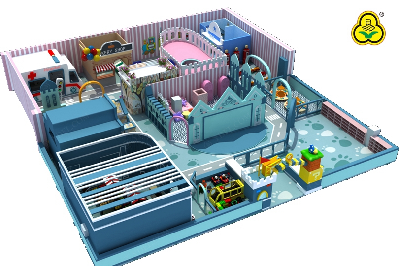 室內(nèi)體驗樂園淘氣堡設(shè)備