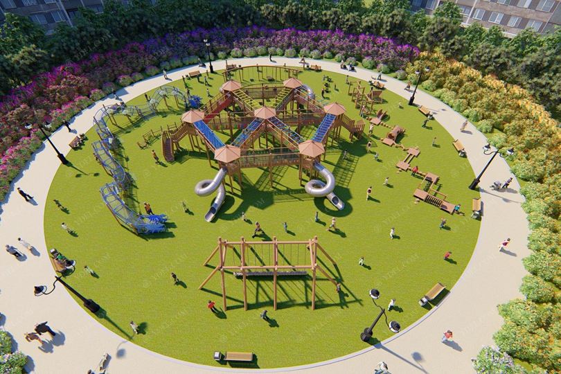 戶外游樂設備整體規劃